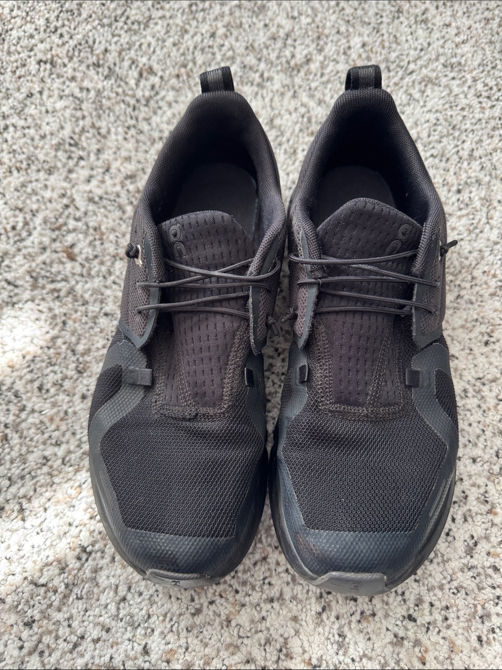 On Running Kids Black Lightweight Sneaker